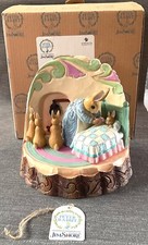 New boxed Jim Shore Peter Rabbit tableau One tablespoon before Bedtime