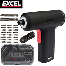 24PCS Set Cordless Drill Electric Screwdriver Drill Driver Bits Rechargeable Kit