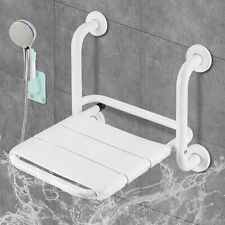 YUCHENGTECH Wall Mounted Shower Seat, Folding Shower Seat, Folding Bath Seat wit