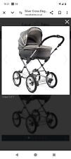 Silver Cross pram/pushchair /carrycot Çadet Grey Elegance sleepover £599 bag £70