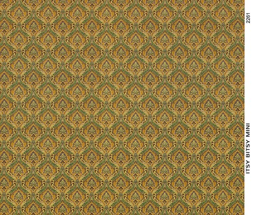 Dollhouse wallpaper paisley - dollhouse,