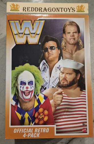 Wwe mattel retro set - mattel, 4