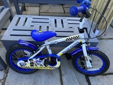 Apollo Blue Kids Bike 14-inch Police Patrol Edition