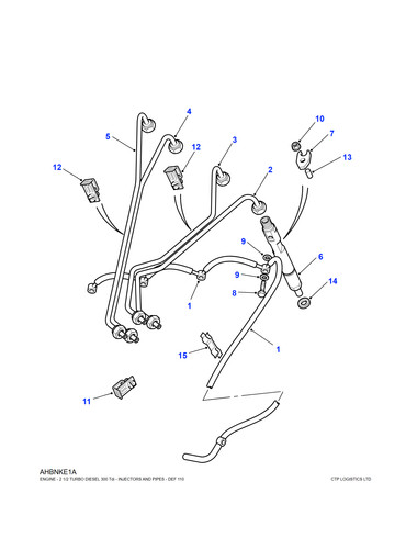 Land rover cable clip - cable, range
