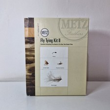 Metz fly tying kit 2 contains everything you need to tie over two dozen flies