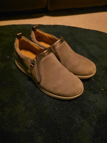 Ladies clarks slip size 5 - ladies,