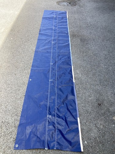 Diy blue pvc draught - diy, skirt