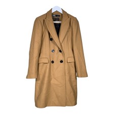 Zara Manteco Wool Over Coat