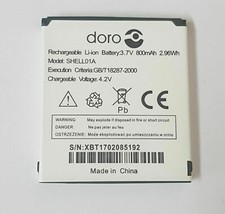 New Doro Phone Easy 610 Genuine Original Battery Work Doro 612,611,409,410