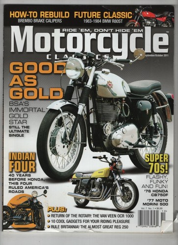 Motorcycle classics mag bsa - mag, bsa's