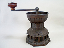 SUPERB ANTIQUE A.KENRICK & SONS YORK MINSTER CATHEDRAL CAST IRON COFFEE GRINDER