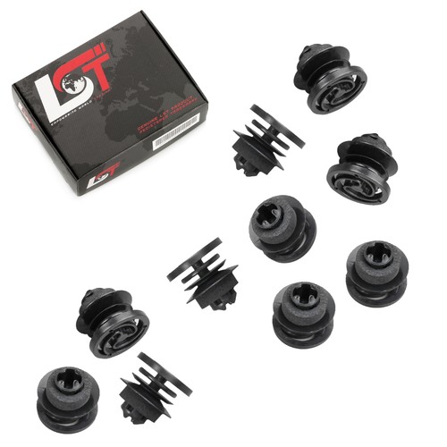 10x door panel fixing retainer - panel,