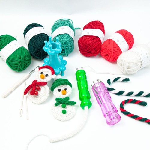 Knit spool loom set - spool,