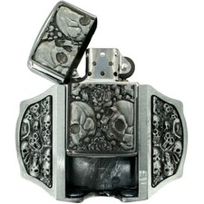 Skulls Engraved Refillable