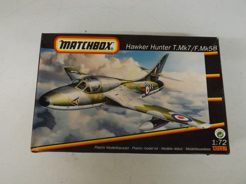 Matchbox hawker hunter t - 1/72,