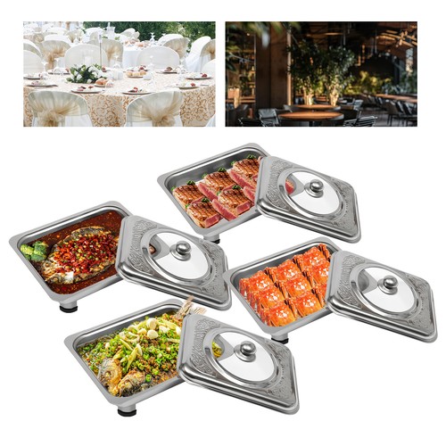 4pcs buffet dish tray - buffet,