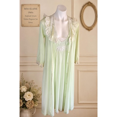 Vintage miss elaine seafoam - vintage,