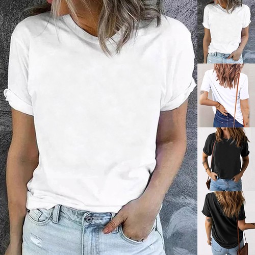 Women short sleeve cotton - short,