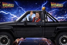 Back To The Future Black Truck