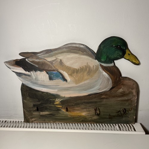 Vintage wooden hand painted - ,