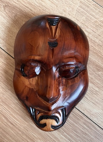 Maori wooden hand carved - wooden,