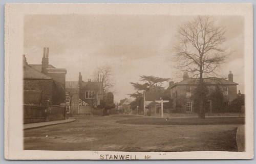 Stanwell village high street - high,