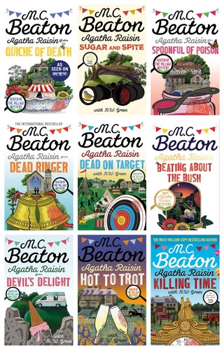 Agatha raisin series books - agatha,