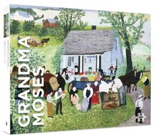 Pomegranate Moving Day on the Farm by Grandma Moses 1000 piece jigsaw puzzle