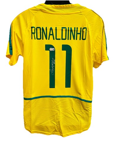 Ronaldinho signed brazil - signed,