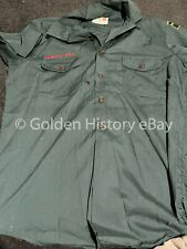 VINTAGE GENUINE BSA BOY SCOUTS AMERICA NORTH ILLONOIS COUNCIL - LEADER TOP SHIRT