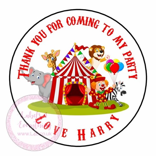 Personalised circus tent - personalised,