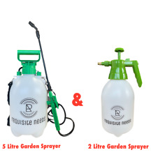 2L / 5L Garden Pressure Sprayer – Portable Hand Pump Chemical Weed Spray Bottle