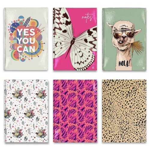 Hardback lined notebook - a5,