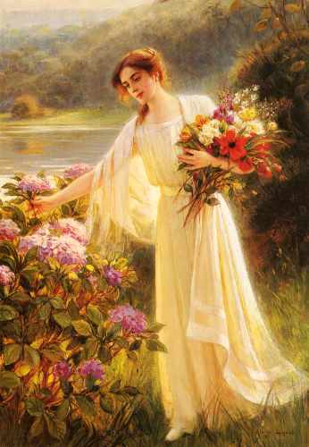 Lynch albert gathering flowers - lynch,