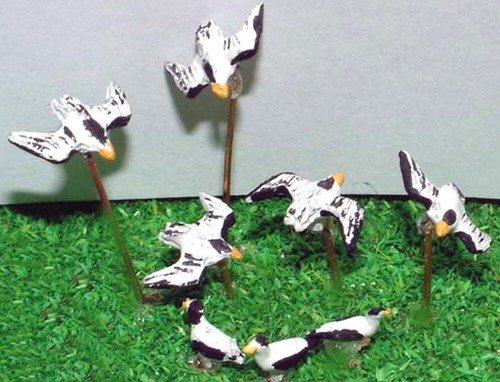 Seagulls a65 unpainted - a65, n