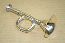 Brass Stethoscope Hearing Pipe Hearing Amplifier 15 Cm Ear Trumpet Golden
