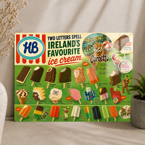 Ice cream lollies - cream, retro