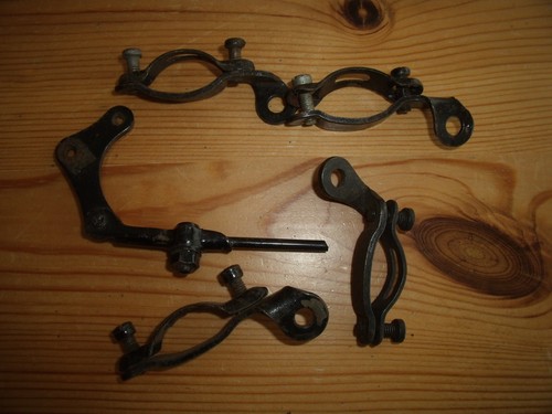 Job lot vintage bicycle rod - lot,