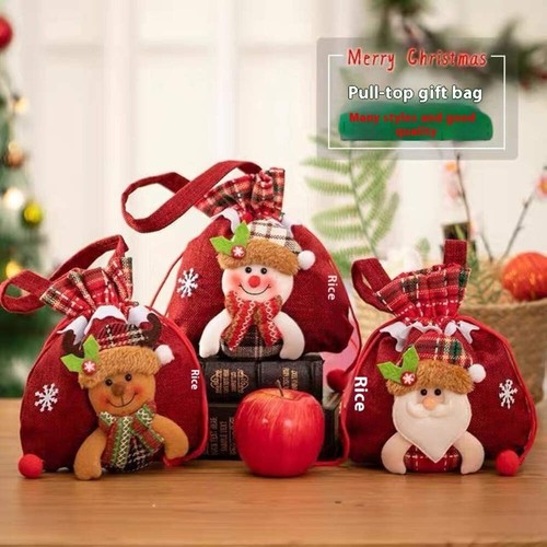 Christmas children gift bag - christmas,