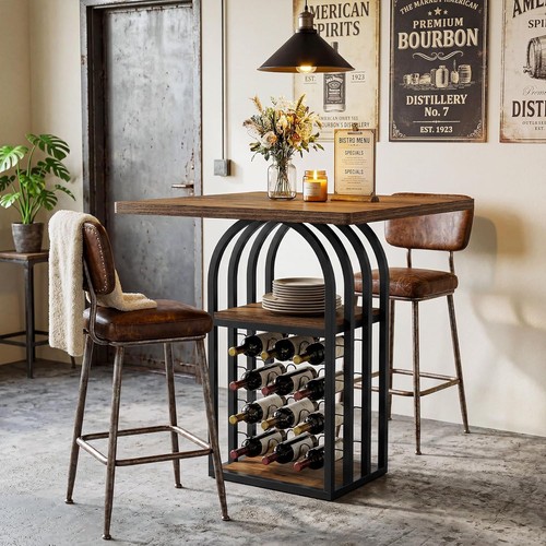 Modern square bar - modern, table