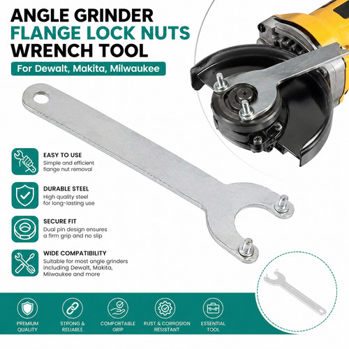 Angle grinder flange lock nuts - grinder,