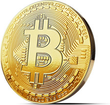 Physical Bitcoin Plated with