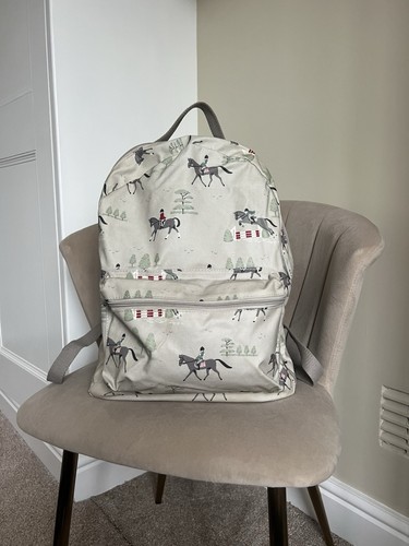 Horse print beige - beige, backpack