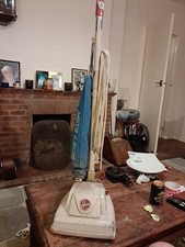 Vintage Hoover Junior 1334 Upright Vacuum Cleaner, Works Needs A New Belt + TLC