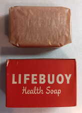 VINTAGE 1930'S LIFEBUOY HEALTH SOAP BAR LEVER BROTHERS NEW OLD STOCK RARE BOX
