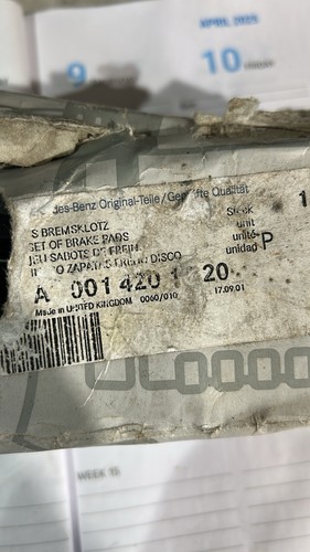 Mercedes benz 308d - 308d, brake