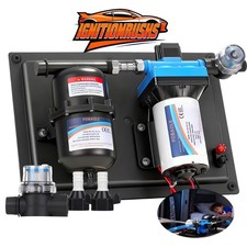 12v Water Pump & Accumulator, Campervan/Motorhome/Caravan Diaphragm Pump 55PSI