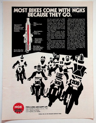 Ngk spark plugs vintage - plugs,