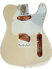 Samick Built Telecaster Style Body (1990) In Olympic White