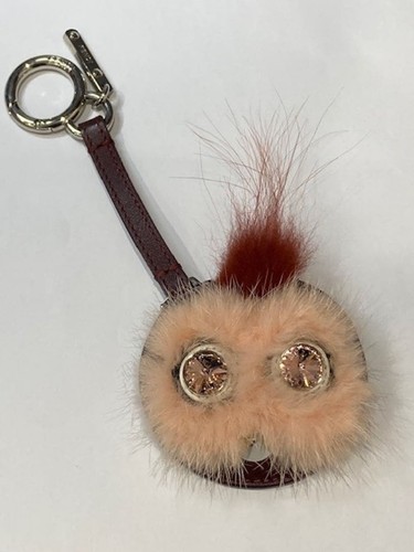 Fendi fur monster charm mirror - charm,